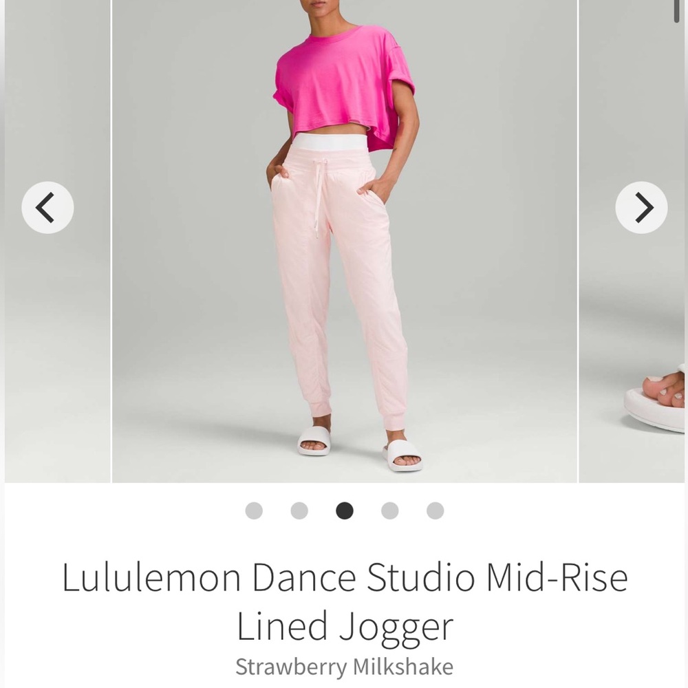 Lululemon Dance Studio Mid-Rise Lined Jogger - Picture 2 of 12